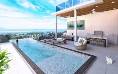 New 4-Bed 495 Sqm Contemporary Sea View Villa, Chaweng